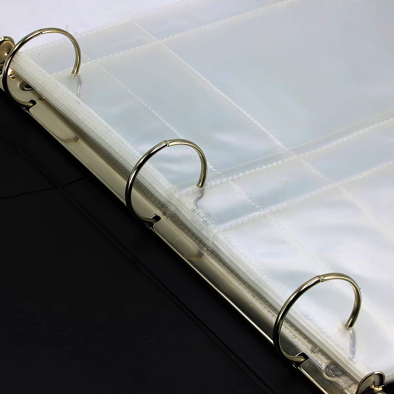 Products Recipe Card Protectors, For 3 Ring Binders, Page Sheet Protectors, Holds 4 x 6-inch pockets, 4 Cards Per Sheet, Clear - 20 Pack