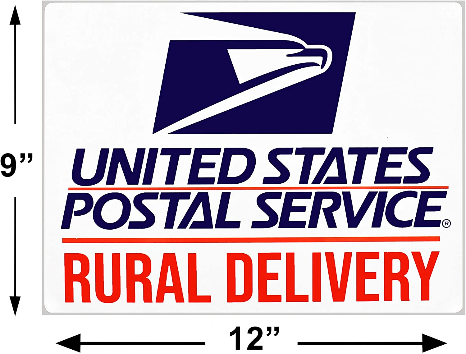 Highly visible USA carrier Sign