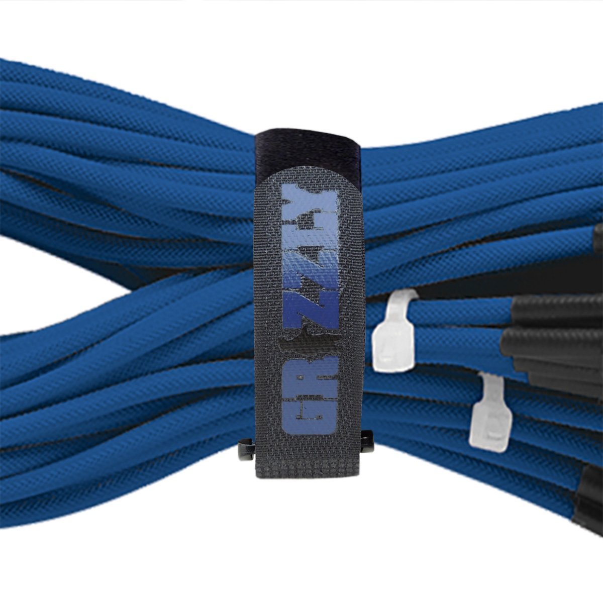 Cinch Straps, Reusable Black Nylon Cable/Securing Straps, 1 inch Wide, 4 Various Lengths, 4 Free Cable Straps - RingBinderDepot.com