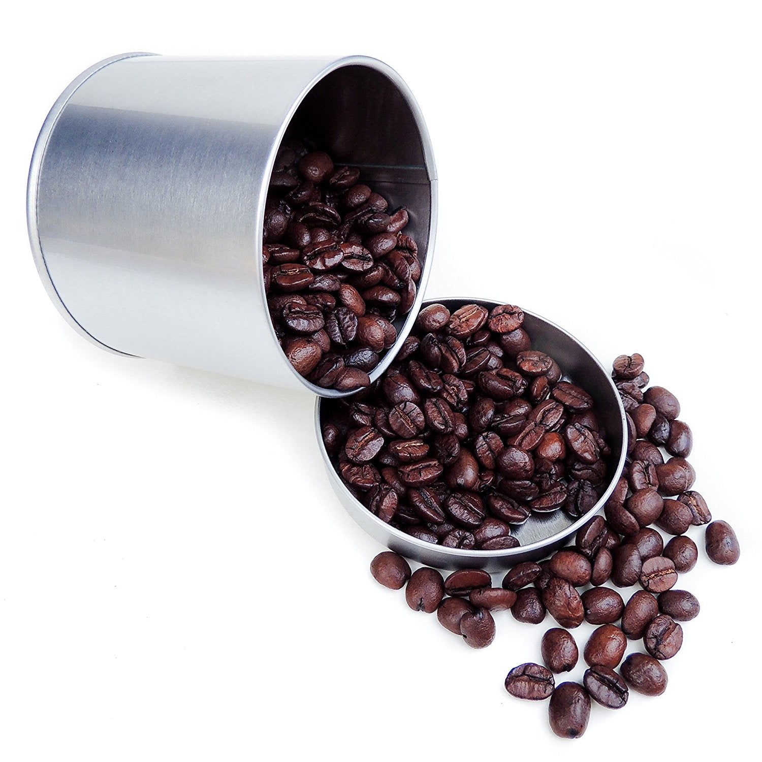 Tin Cans, 12 Pack – Large (8 oz) – 3” x 2.6” – For Creams, Crafts, Storing Spices and Candy - RingBinderDepot.com