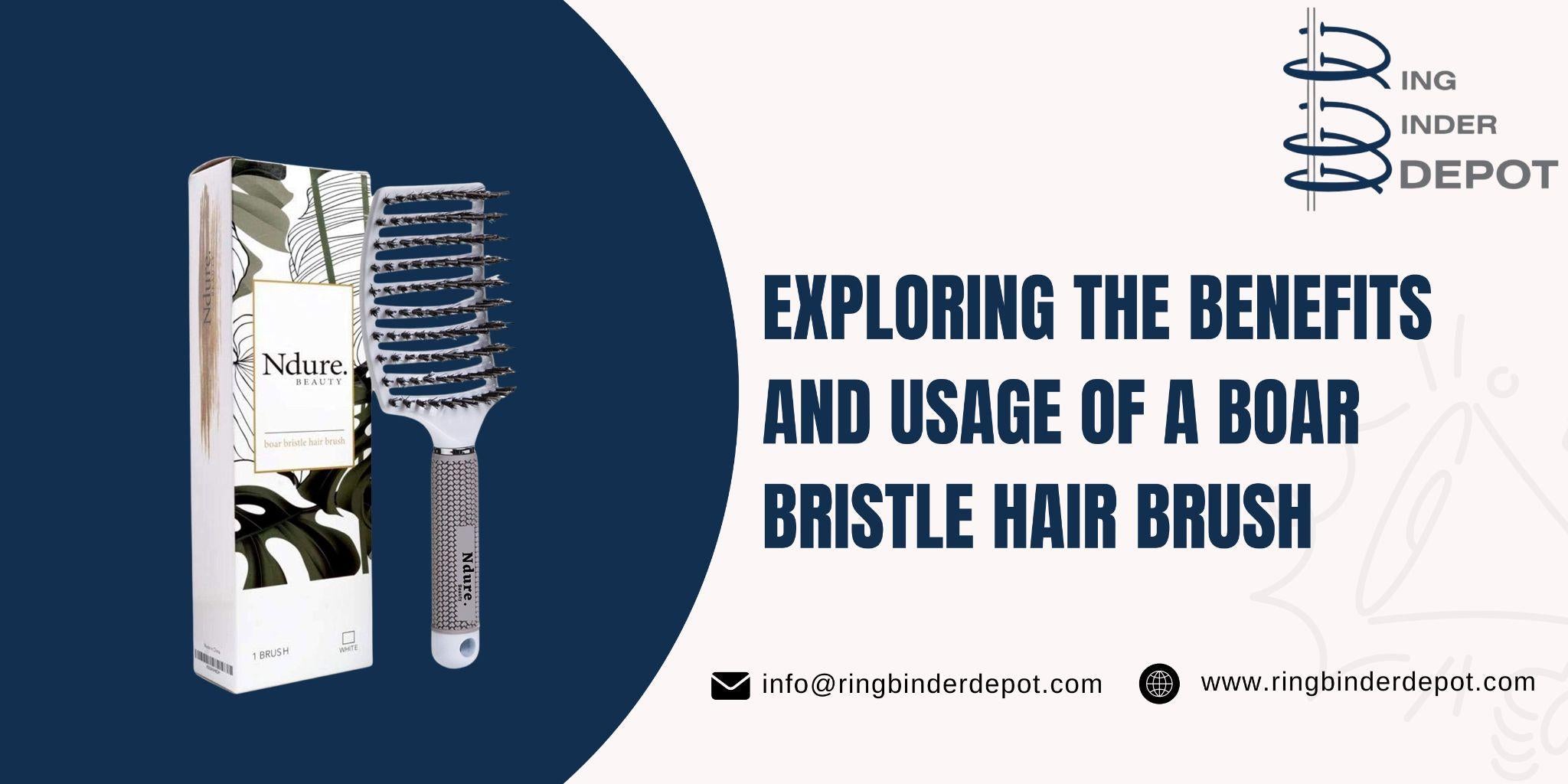Exploring the Benefits and Usage of a Boar Bristle Hair Brush