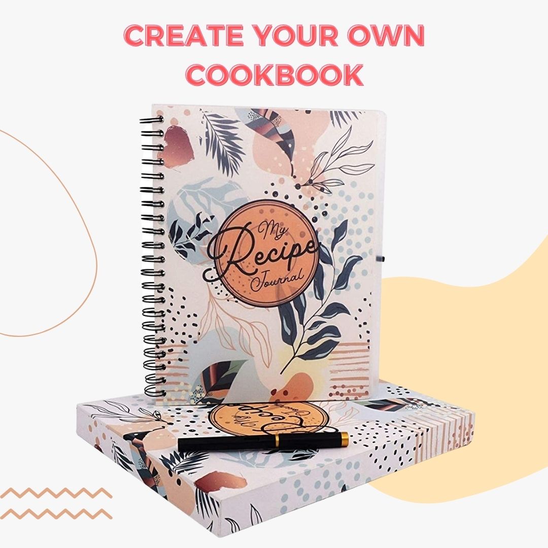 Create Your Own Recipe Cook Book With Our Spiral Bound Recipe