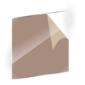 Acrylic Sheet Clear Plexiglass, 3mm (.118 Inch) Thick, 12 Inch x 12 Inch - 1 Pack