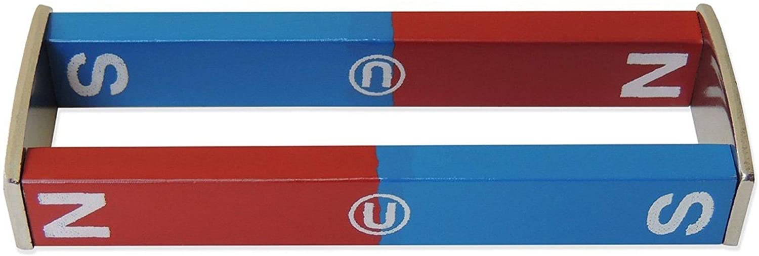 North/South Bar Magnets, 3 inch Length - Pack of 2