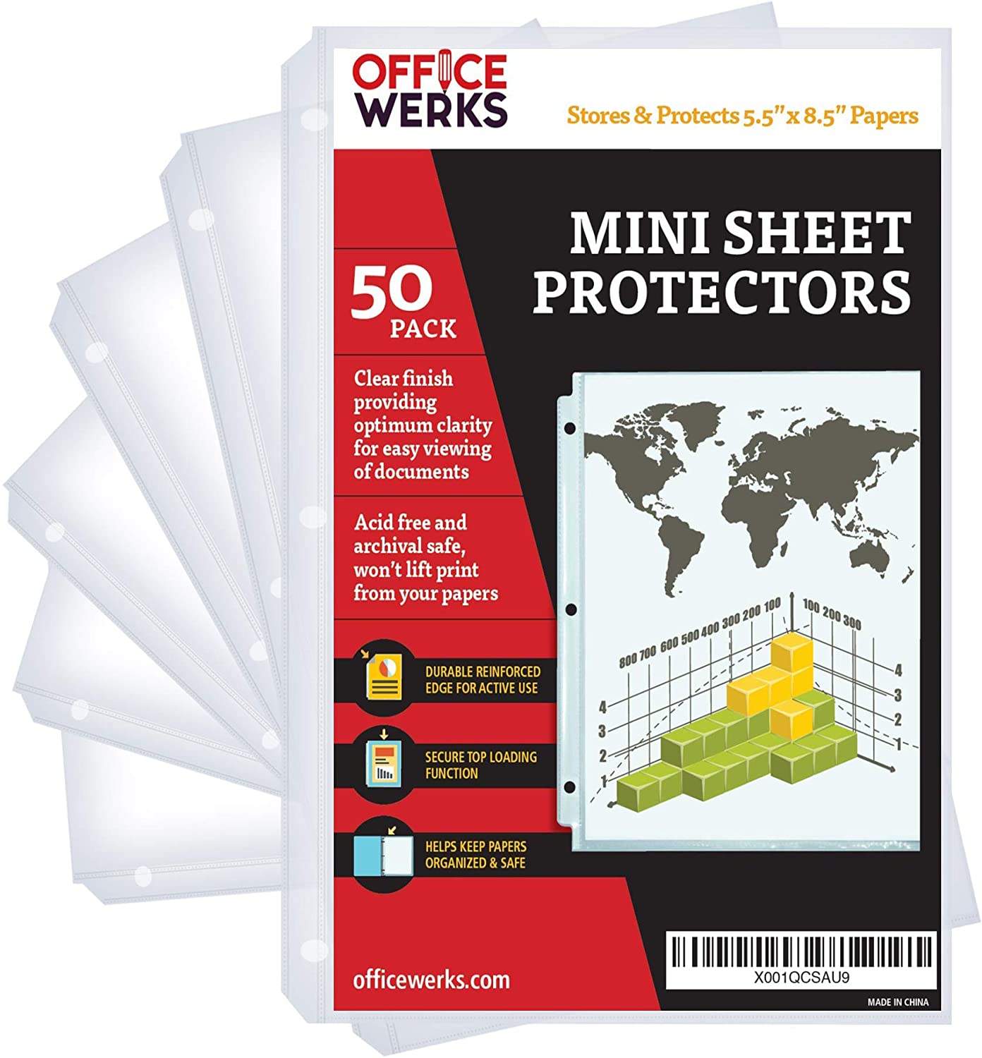 Page Protectors 50 Pack