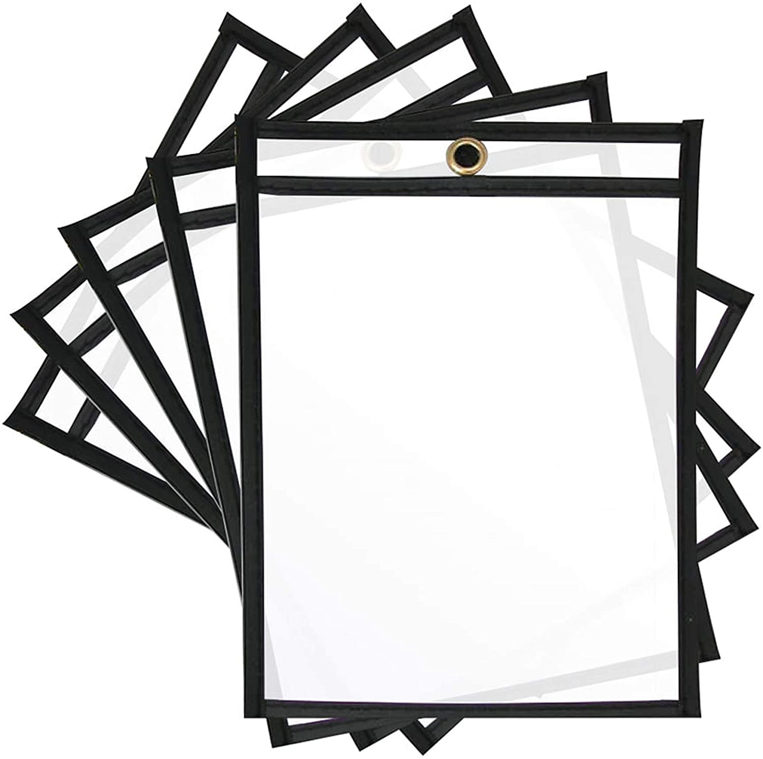 thumbnail image 2 of Shop Ticket Holders 50-Sheet Capacity - Clear Vinyl Document Protectors 8.5x11 2 of 14