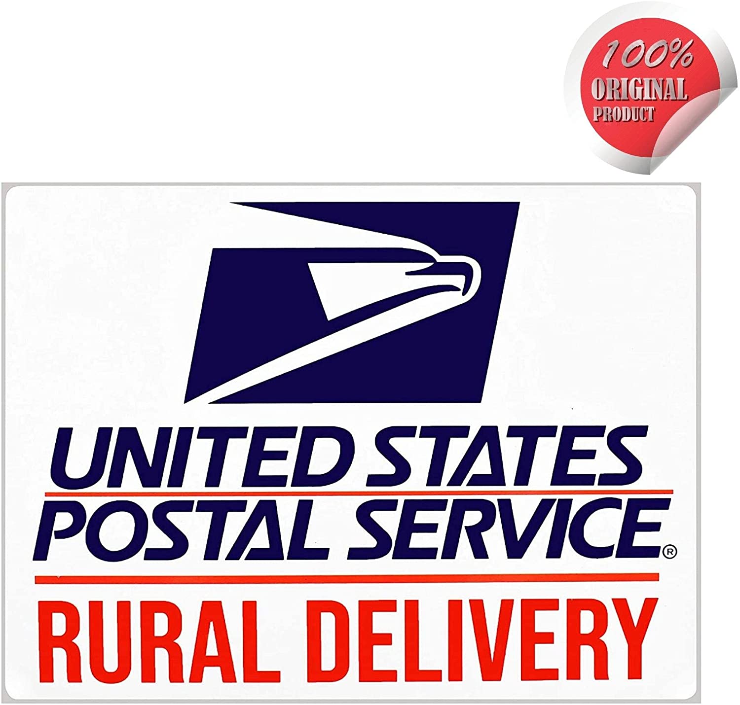 Rural delivery magnetic sign