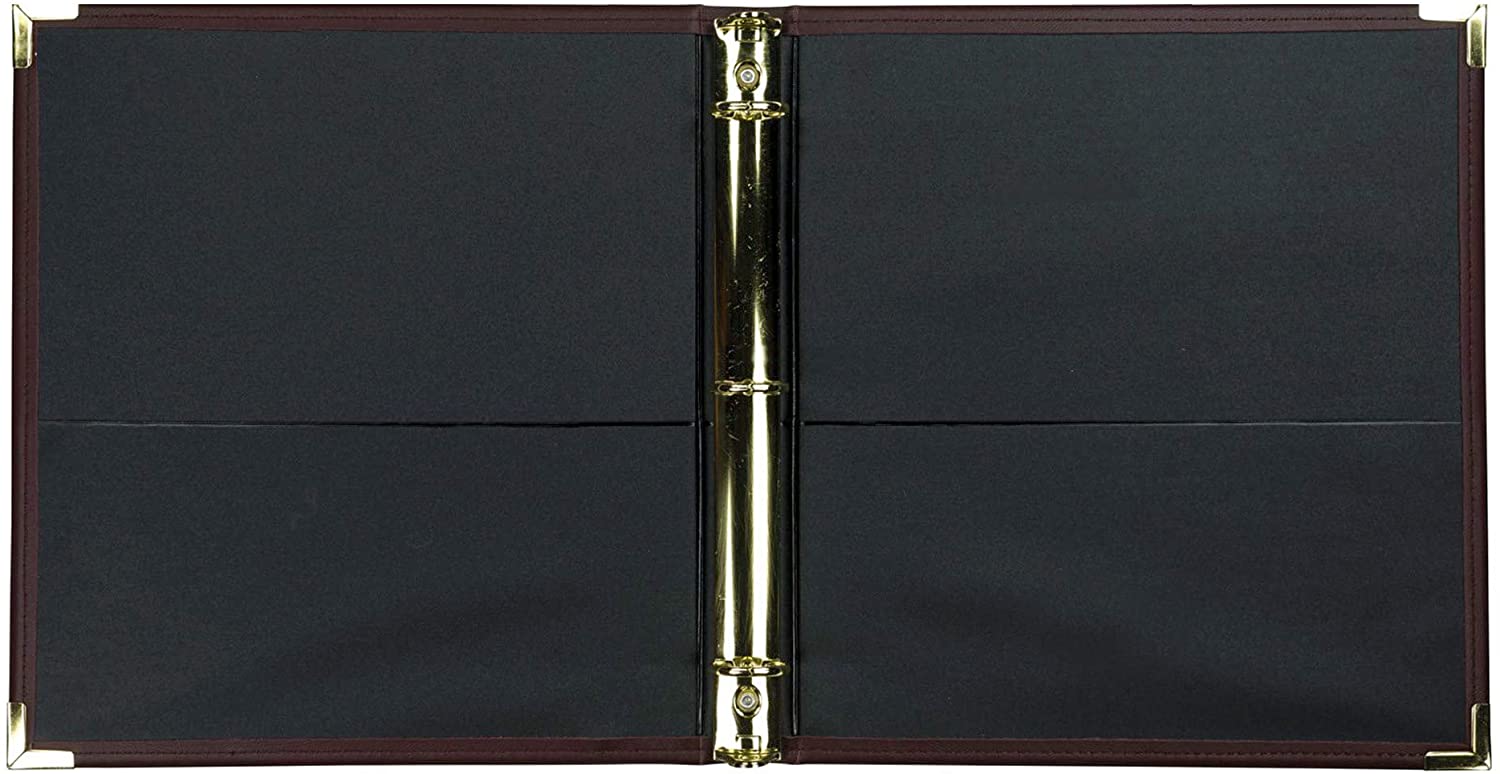 Hemingway 3 Ring Binder with leather cover