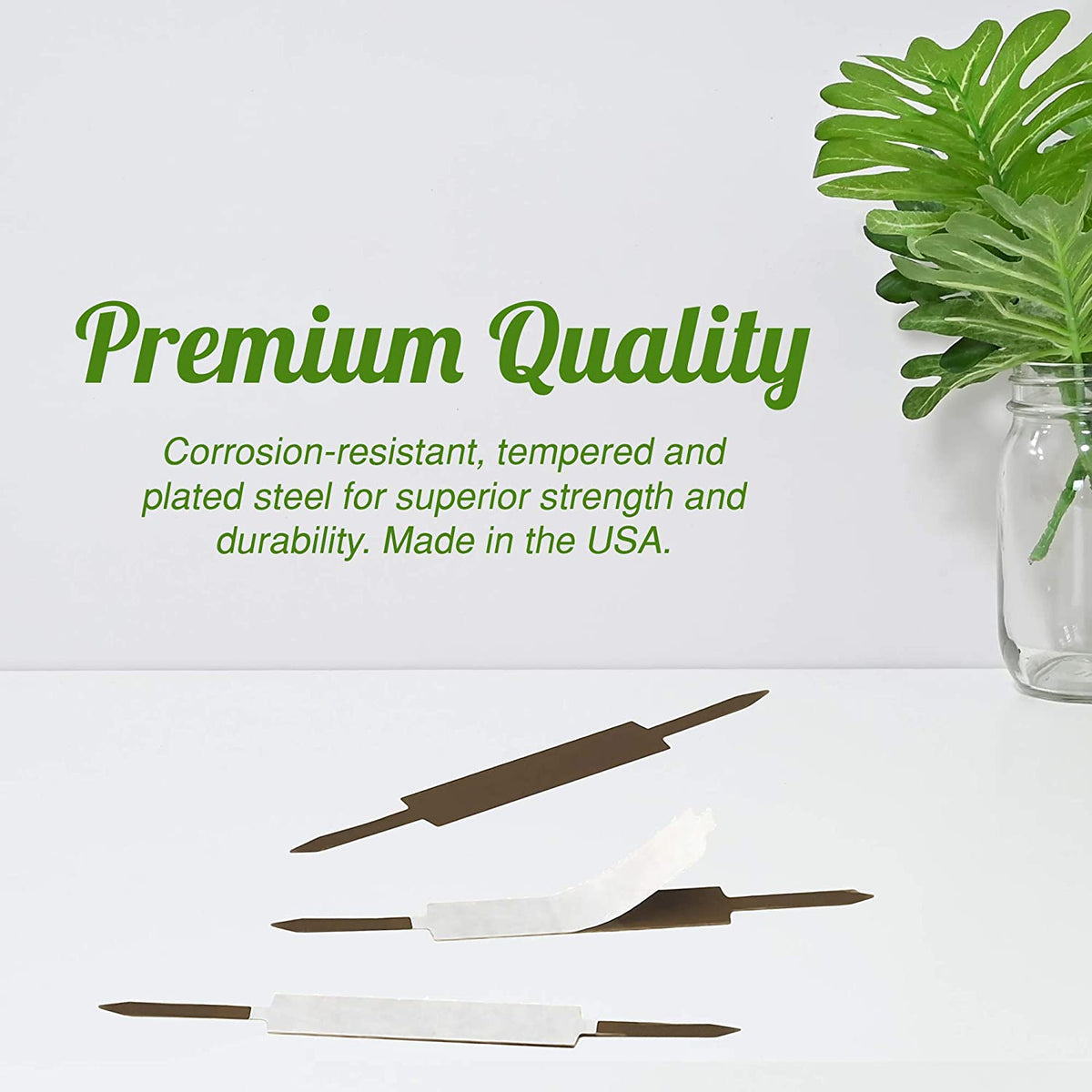 OLYMPX Premium Self-Adhesive Prong Fastener Bases,100Per Box ...