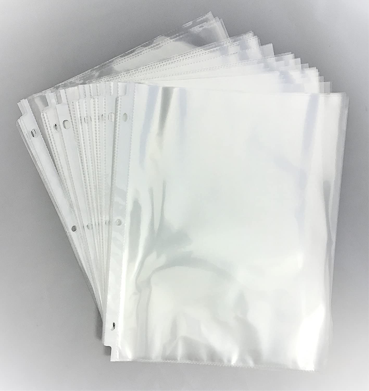 Heavy Duty Recipe Protectors, Holds Standard 8.5" x 11" Paper - 30 Pack