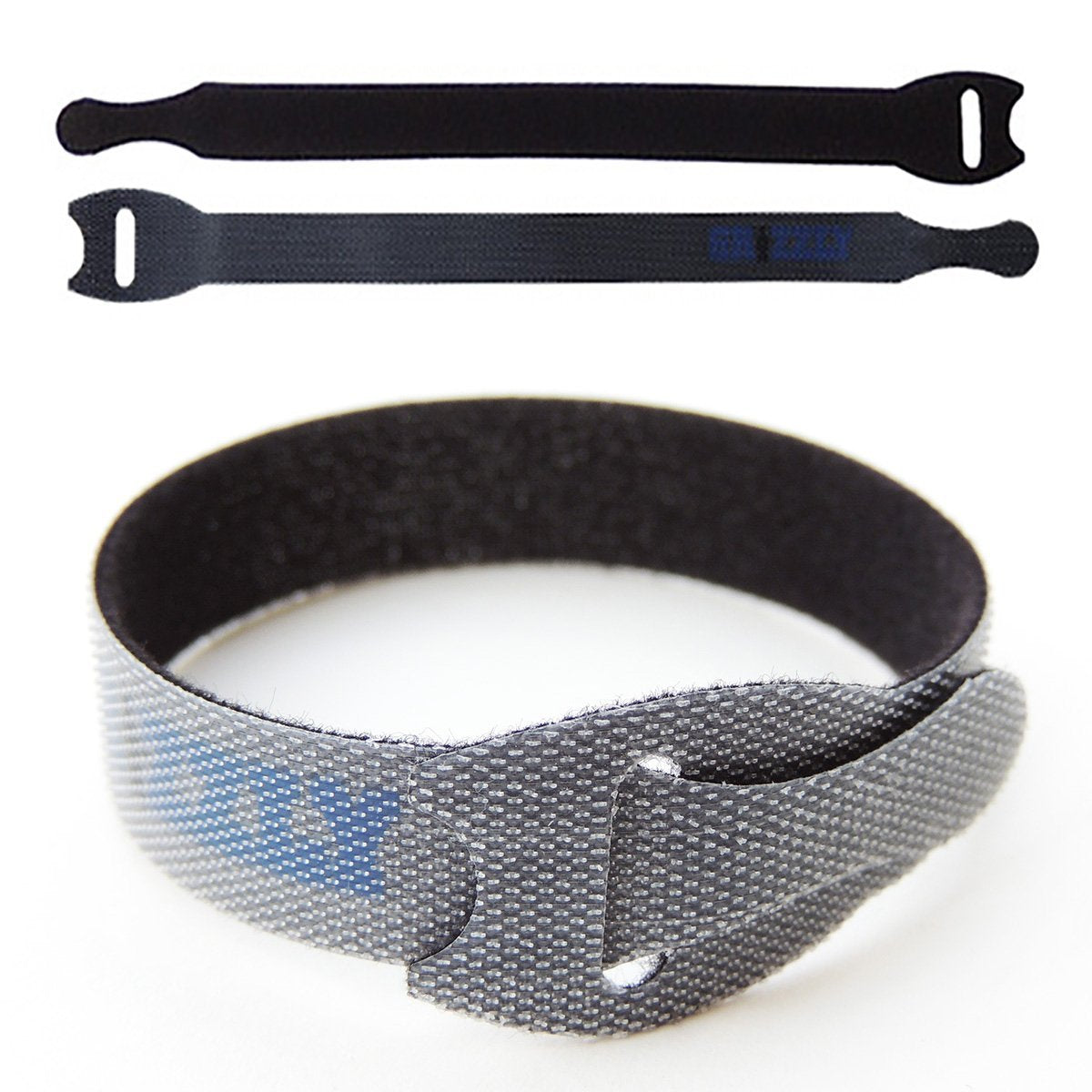 Cinch Straps, Reusable Black Nylon Cable/Securing Straps, 1 inch Wide, –