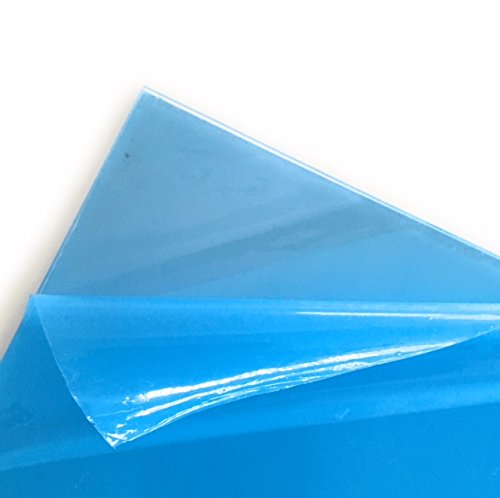 2 Pack Clear Acrylic Plexiglass Sheets, 3mm Thick Top Plates With  Protective Film 11 Square