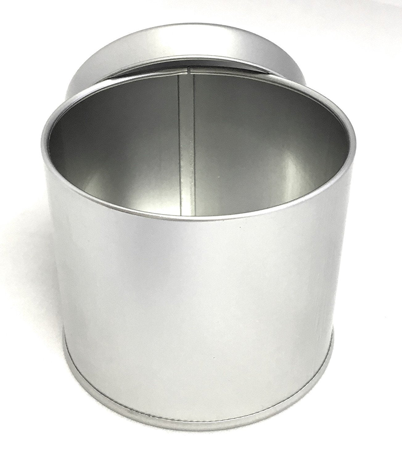 Tin Cans, 12 Pack – Large (8 oz) – 3” x 2.6” - RingBinderDepot.com